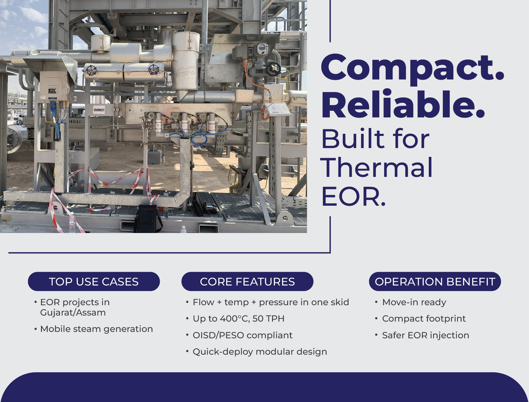 Steam Injection Skid