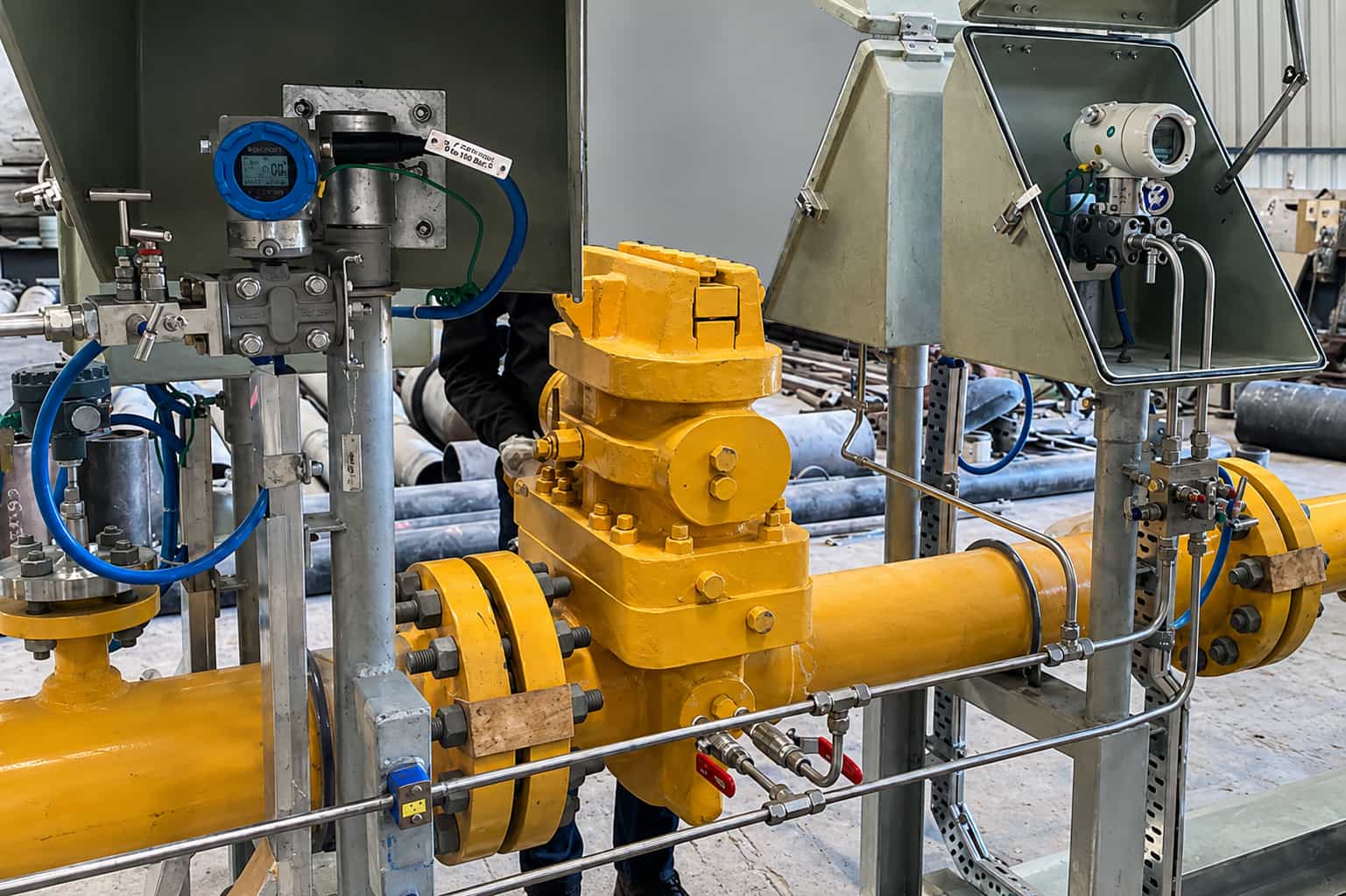 custody metering skid